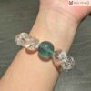 Vong Tay Thach Anh Trang Hat 16 mm 2