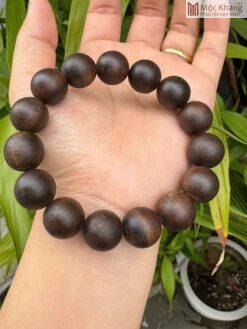 Vòng Tay Trầm Kỳ Hải Nam Hạt 14 (mm)