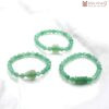 Vòng Thạch Anh Dâu Tây Xanh Mix Charm