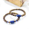 Vòng Trầm Hương Mix Ngũ Điếu Lapis
