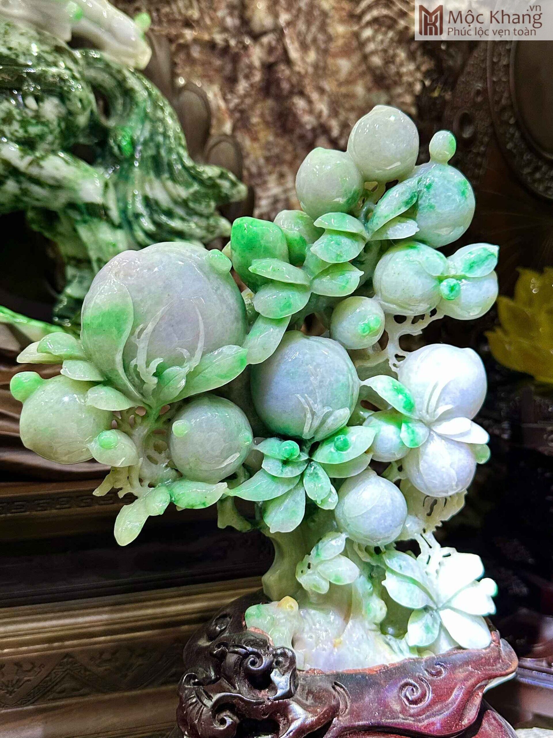 Cây Đào Trường Thọ Ngọc Cẩm Thạch Cao 23 (cm) (3) Cay Dao Truong Tho Ngoc Cam Thach Cao 23 cm 3 scaled
