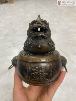 Lư Xông Trầm Nghê Đồng Cao 12 (cm) -