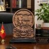 Tranh Bac Ho Tram Huong Cao 26 cm 2