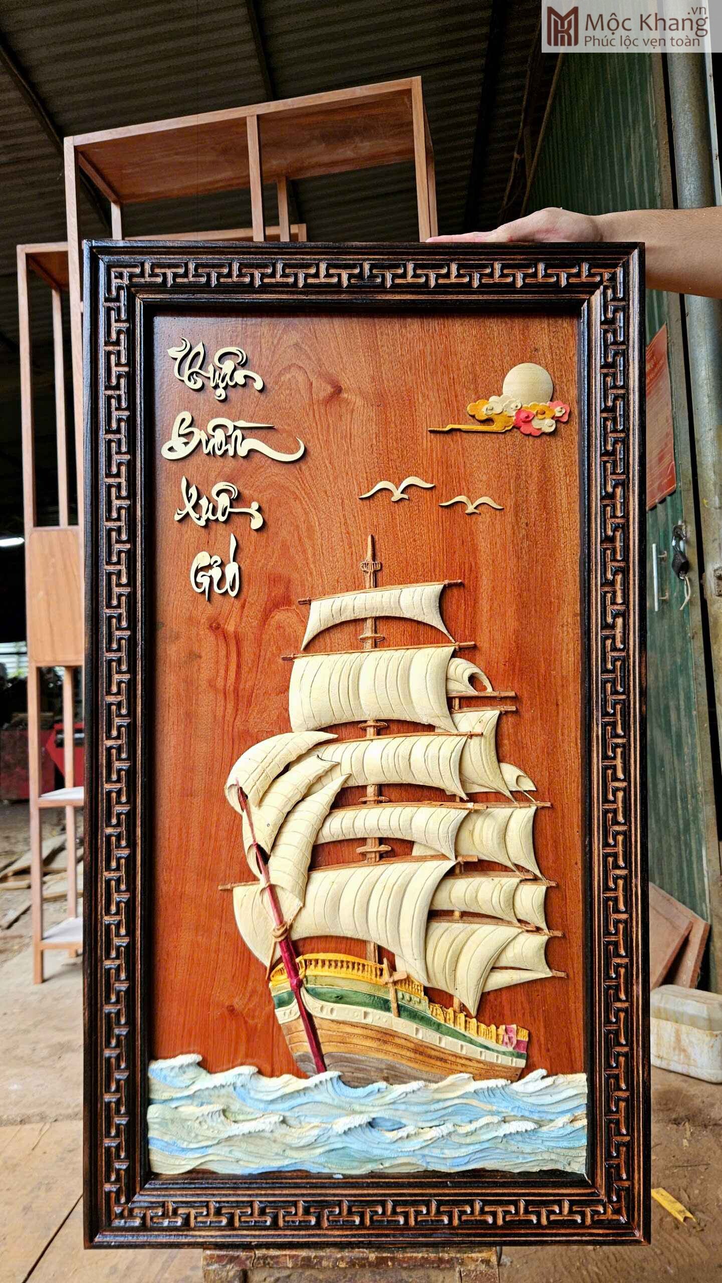 Tranh Thuận Buồm Xuôi Gió Cao 53 (cm) (1) Tranh Thuận Buồm Xuôi Gió Cao 53 (cm)