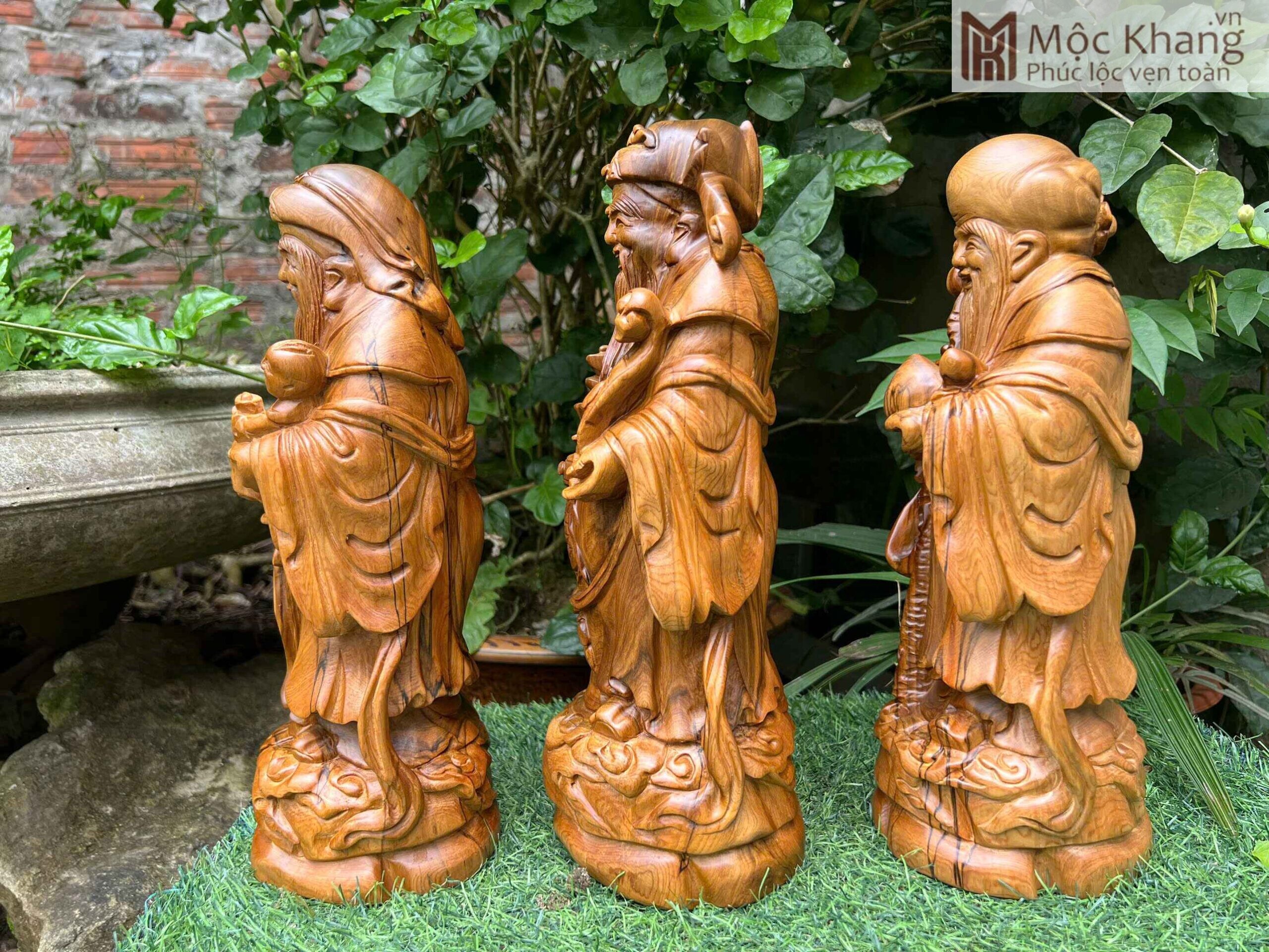 Tượng Tam Đa Gỗ Bách Xanh Cao 33 (cm) (3)_3 Tuong Tam Da Go Bach Xanh Cao 33 cm 3 3 scaled