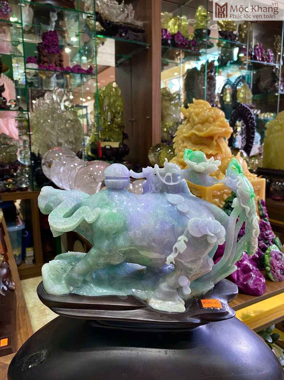 Tượng Trâu Ngọc Cẩm Thạch Cao 36 (cm) (2)_2 Tuong Trau Ngoc Cam Thach Cao 36 cm 2 2