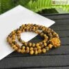 Chuỗi Mắt Hổ Nâu Mix Charm Sen Hạt 6(mm)