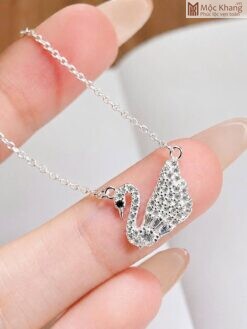 Dây Chuyền Thiên Nga Bạc S925
