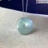 Khấu Bình An Ngọc Cẩm Thạch Đường Kính 17(mm)