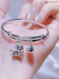 Kiềng Bạc Xinh Cho Bé