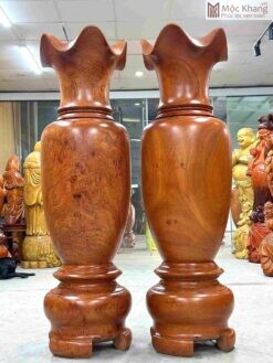 Lục Bình Gỗ Hương Đá Cao 160(cm)