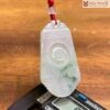 Mặt Dây Chuyền Vô Sự Bài Ngọc Cẩm Thạch Cao 46(mm)