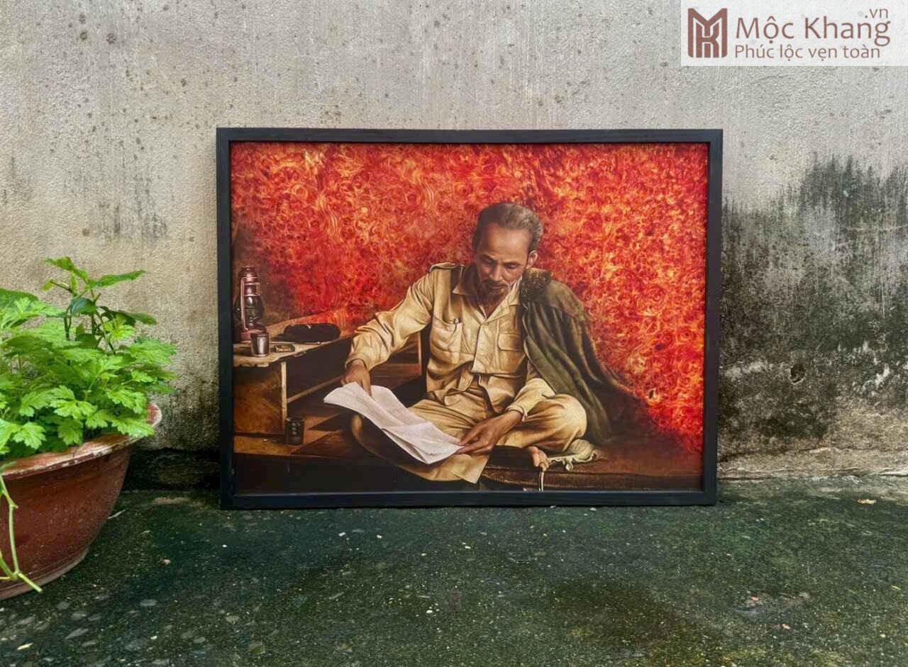 tranh-go-bac-ho-ngang-80cm (2) Tranh Gỗ Bác Hồ Ngang 80(cm)