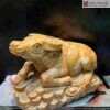 Tượng Kim Ngưu Phú Quý Ngọc Serpentin Cao 50(cm)