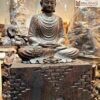tuong phat thich ca go trac cao 60cm 2