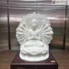 Tượng Phật Thiên Thủ Thiên Nhãn Bạch Ngọc Cao 29(cm)