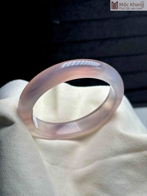 Vòng Tay Chalcedony Tím Đế Vương Ni 55,29(mm)