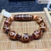 Vòng Tay Đá Dzi Hạt 12(mm)