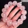 Vòng Tay Thạch Anh Hồng Hạt 17(mm)