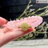 Vòng Thạch Anh Hồng Mix Charm Hạt 8.4(mm)