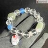 Vòng Thạch Anh Mix Charm Hạt 10-15(mm)