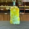 Mặt Dây Hoàng Long Cẩm Thạch nổi bật với hình tượng Rồng uy nghi, thể hiện sức mạnh, trí tuệ và khí chất cao quý