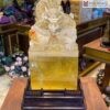 Ấn Rồng Thạch Anh Vàng Cao 27(cm)