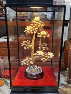 Bình Hoa Gỗ Hoàng Đàn Cao 63(cm)