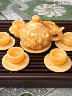 Bộ Ấm Trà Ngọc Hoàng Long Đường Kính 17 (cm)