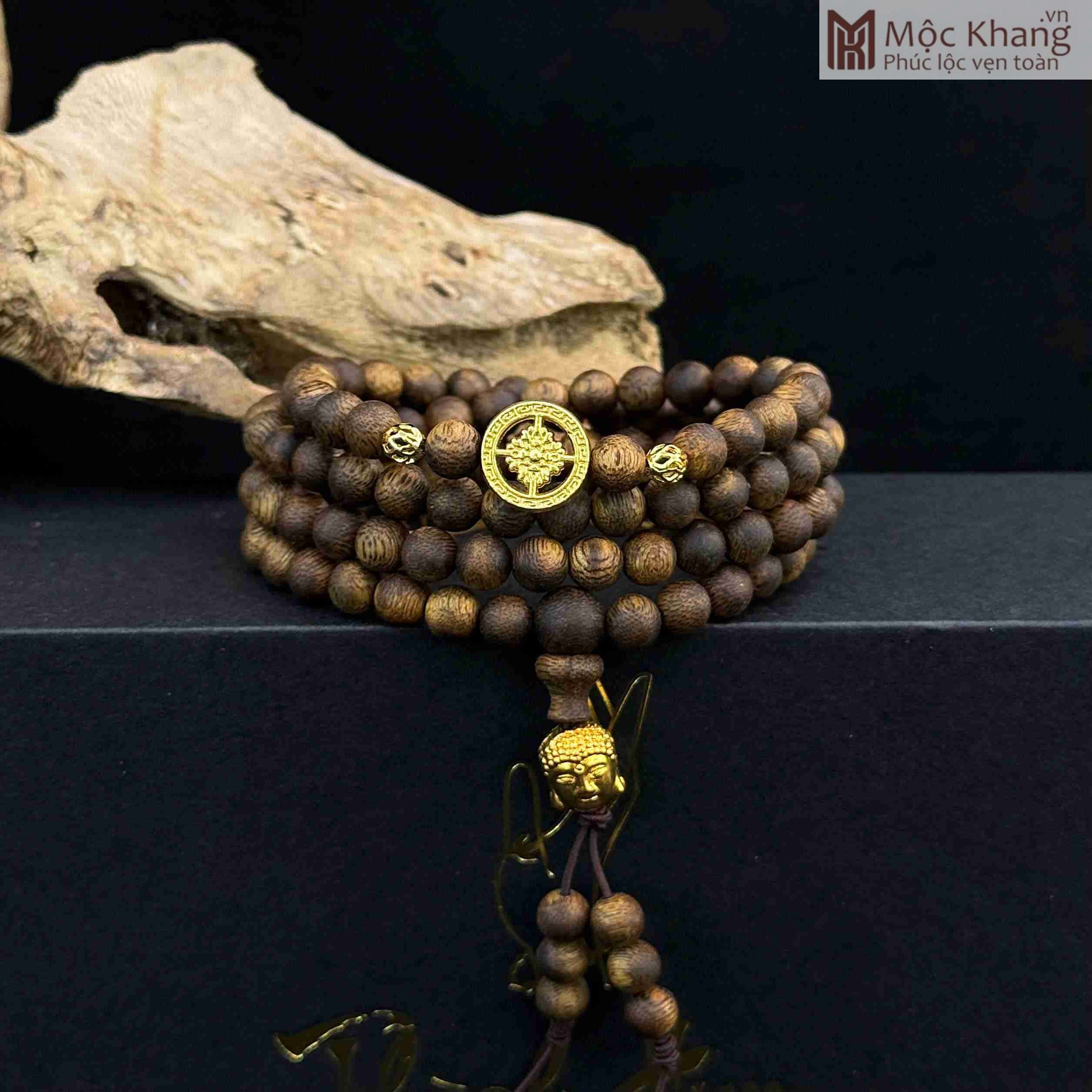 chuoi-108-hat-ky-hai-nam-mix-charm-bac-hat-6mm (3) Chuỗi 108 Hạt Trầm Kỳ Hải Nam Mix Charm Bạc Hạt 6(mm)