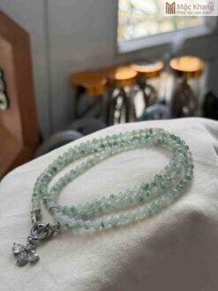 Chuỗi Ngọc Cẩm Thạch Mix Charm Hạt 3,7(mm)