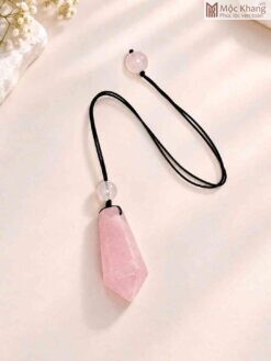 Con Lắc Cảm Xạ Thạch Anh Hồng