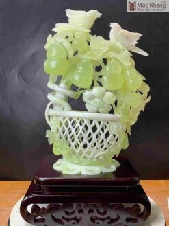 Giỏ Hoa Phú Quý Ngọc Tụ Nham Cao 35 (cm)