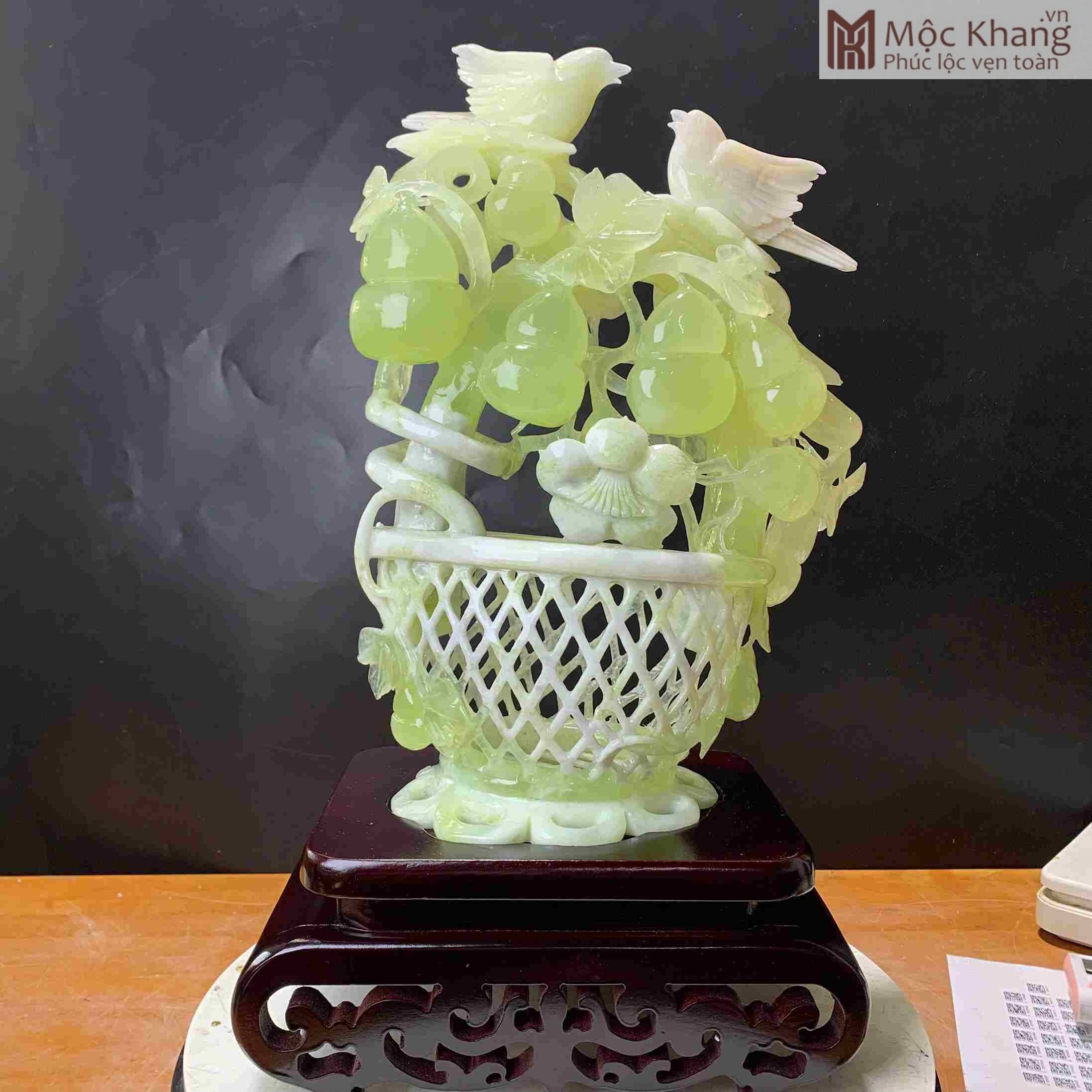gio-hoa-phu-quy-ngoc-tu-nham-cao-35-cm (3) Giỏ Hoa Phú Quý Ngọc Tụ Nham Cao 35 (cm)