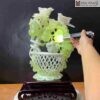 Giỏ Hoa Phú Quý Ngọc Tụ Nham Cao 35 (cm)