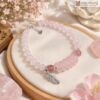 Lắc Tay Ngọc Cẩm Thạch Mix Charm Bạc S925