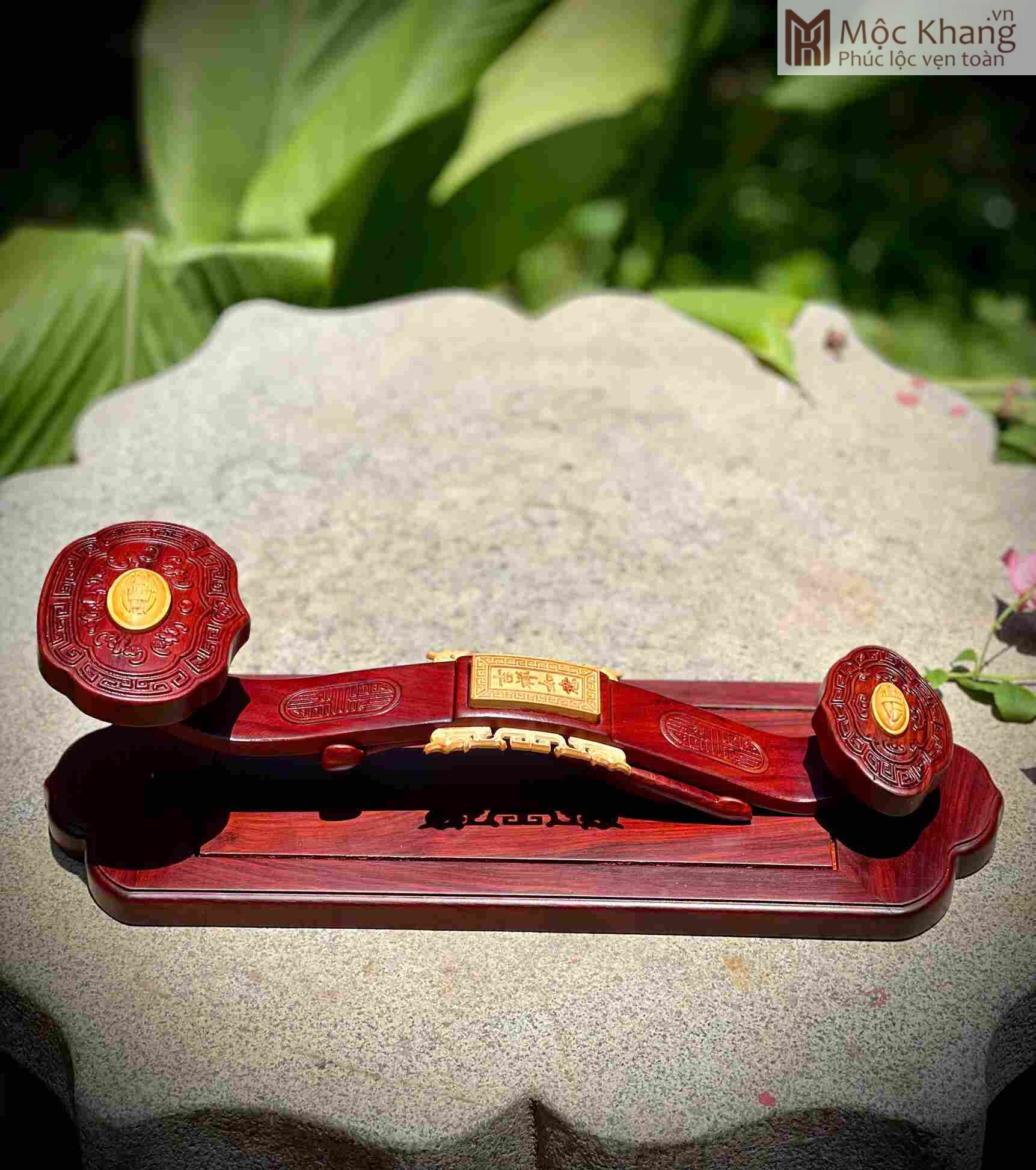 nhu-y-cat-tuong-go-trac-ngang-30cm (1) Như Ý Cát Tường Gỗ Trắc Ngang 30(cm)