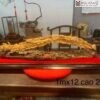 Tác Phẩm Cầu Như Ý Gỗ Hoàng Đàn Dài 100 (cm)