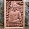 Tranh Bác Hồ Gỗ Hương cao 80(cm)