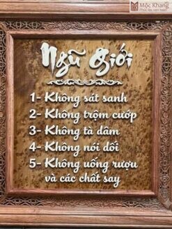 Tranh Gỗ Nu Ngọc Am Cao 81(cm)