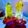 Trụ Đá Thạch Anh Vàng Cao 21(cm)