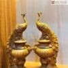Tượng Chim Công Trầm Hương Cao 20(cm)