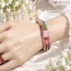 vong-tay-tourmaline-45mm-mix-lu-thong-thach-anh-hong-va-bi-vang-10k